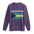 Bahamas Flag Long Sleeve Shirt Retro Vintage Bahamian Gifts - Wonder Print Shop