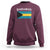 Bahamas Flag Sweatshirt Retro Vintage Bahamian Gifts - Wonder Print Shop