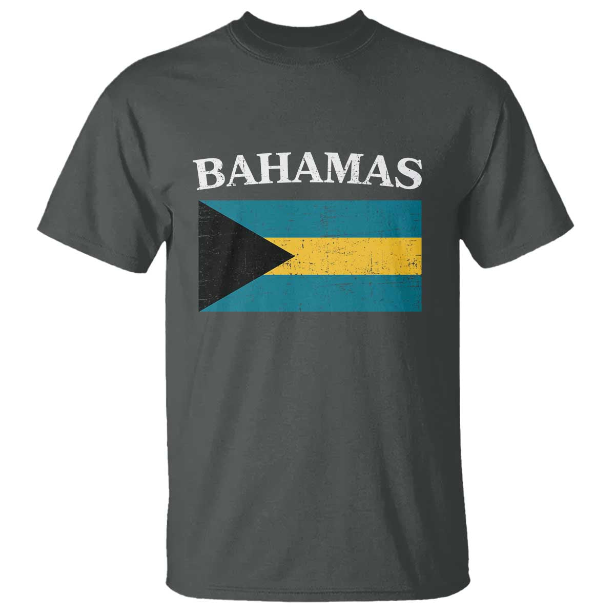Bahamas Flag T Shirt Retro Vintage Bahamian Gifts - Wonder Print Shop