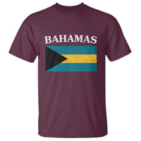Bahamas Flag T Shirt Retro Vintage Bahamian Gifts - Wonder Print Shop