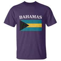 Bahamas Flag T Shirt Retro Vintage Bahamian Gifts - Wonder Print Shop