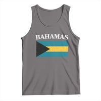 Bahamas Flag Tank Top Retro Vintage Bahamian Gifts - Wonder Print Shop