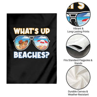 Bahamas Swimming Pigs Garden Flag Pig Swim Caribbean Beach Summer Vacation - Wonder Print Shop