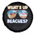 Bahamas Swimming Pigs Spare Tire Cover Pig Swim Caribbean Beach Summer Vacation - Wonder Print Shop