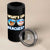 Bahamas Swimming Pigs 4 in 1 Can Cooler Tumbler Pig Swim Caribbean Beach Summer Vacation - Wonder Print Shop