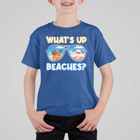Bahamas Swimming Pigs T Shirt For Kid Pig Swim Caribbean Beach Summer Vacation - Wonder Print Shop