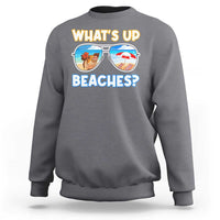 Bahamas Swimming Pigs Sweatshirt Pig Swim Caribbean Beach Summer Vacation - Wonder Print Shop