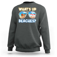 Bahamas Swimming Pigs Sweatshirt Pig Swim Caribbean Beach Summer Vacation - Wonder Print Shop