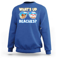 Bahamas Swimming Pigs Sweatshirt Pig Swim Caribbean Beach Summer Vacation - Wonder Print Shop