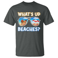 Bahamas Swimming Pigs T Shirt Pig Swim Caribbean Beach Summer Vacation - Wonder Print Shop