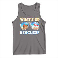 Bahamas Swimming Pigs Tank Top Pig Swim Caribbean Beach Summer Vacation - Wonder Print Shop