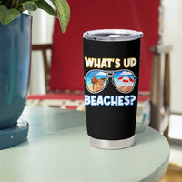 Bahamas Swimming Pigs Tumbler Cup Pig Swim Caribbean Beach Summer Vacation - Wonder Print Shop