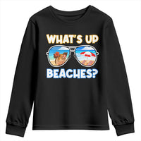 Bahamas Swimming Pigs Youth Sweatshirt Pig Swim Caribbean Beach Summer Vacation - Wonder Print Shop