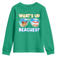 Bahamas Swimming Pigs Youth Sweatshirt Pig Swim Caribbean Beach Summer Vacation - Wonder Print Shop
