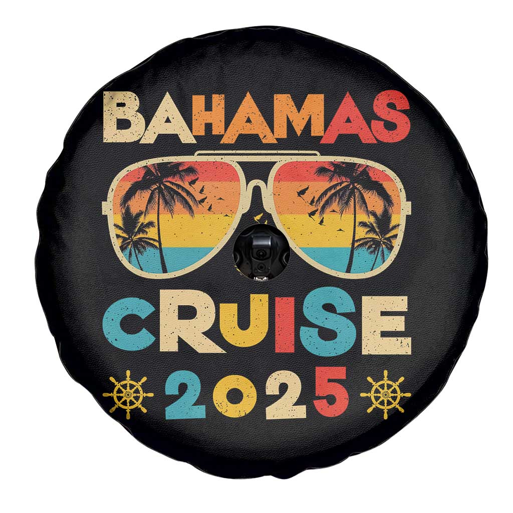 Bahamas Cruise Spare Tire Cover Cruisin Together Matching Family Cruise 2025 - Wonder Print Shop