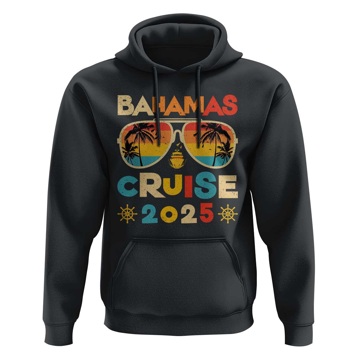 Bahamas Cruise Hoodie Cruisin Together Matching Family Cruise 2025 - Wonder Print Shop