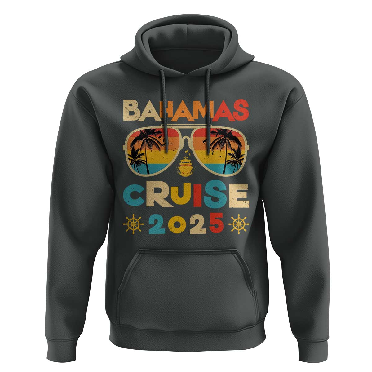 Bahamas Cruise Hoodie Cruisin Together Matching Family Cruise 2025 - Wonder Print Shop