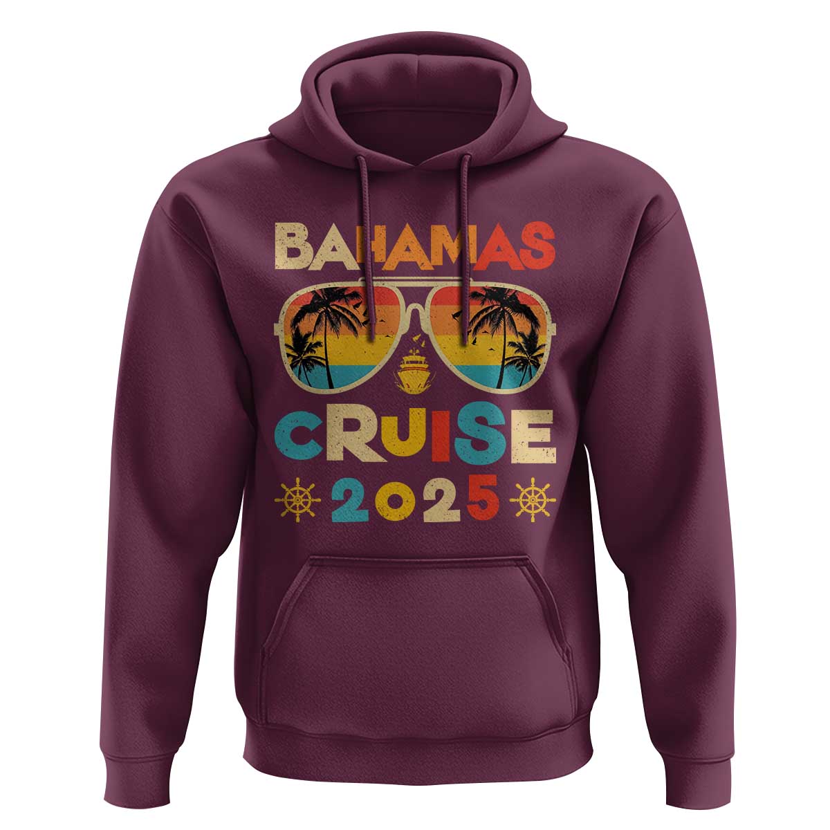 Bahamas Cruise Hoodie Cruisin Together Matching Family Cruise 2025 - Wonder Print Shop