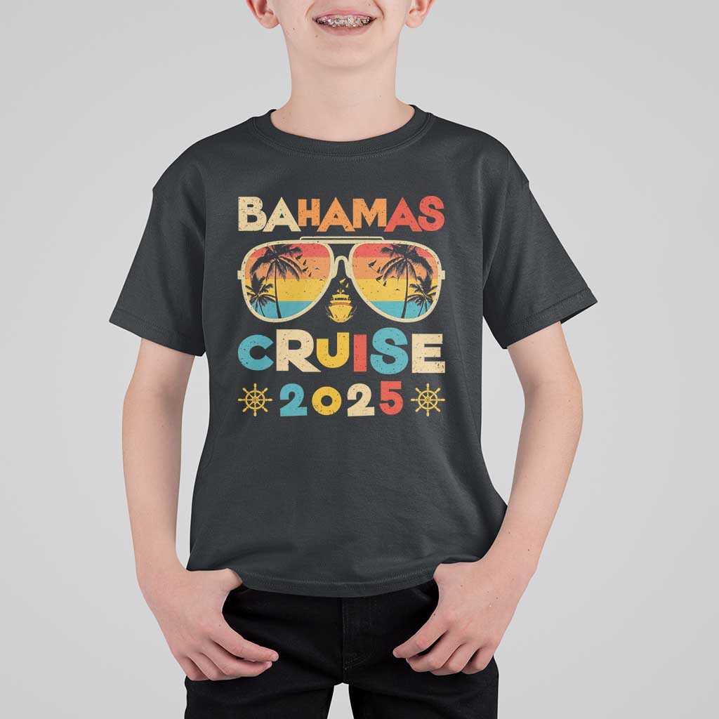 Bahamas Cruise T Shirt For Kid Cruisin Together Matching Family Cruise 2025 - Wonder Print Shop