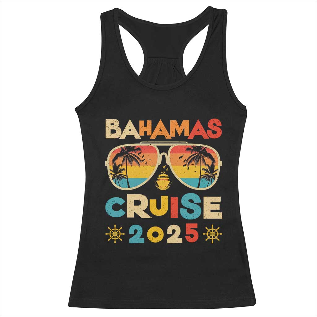 Bahamas Cruise Racerback Tank Top Cruisin Together Matching Family Cruise 2025 - Wonder Print Shop