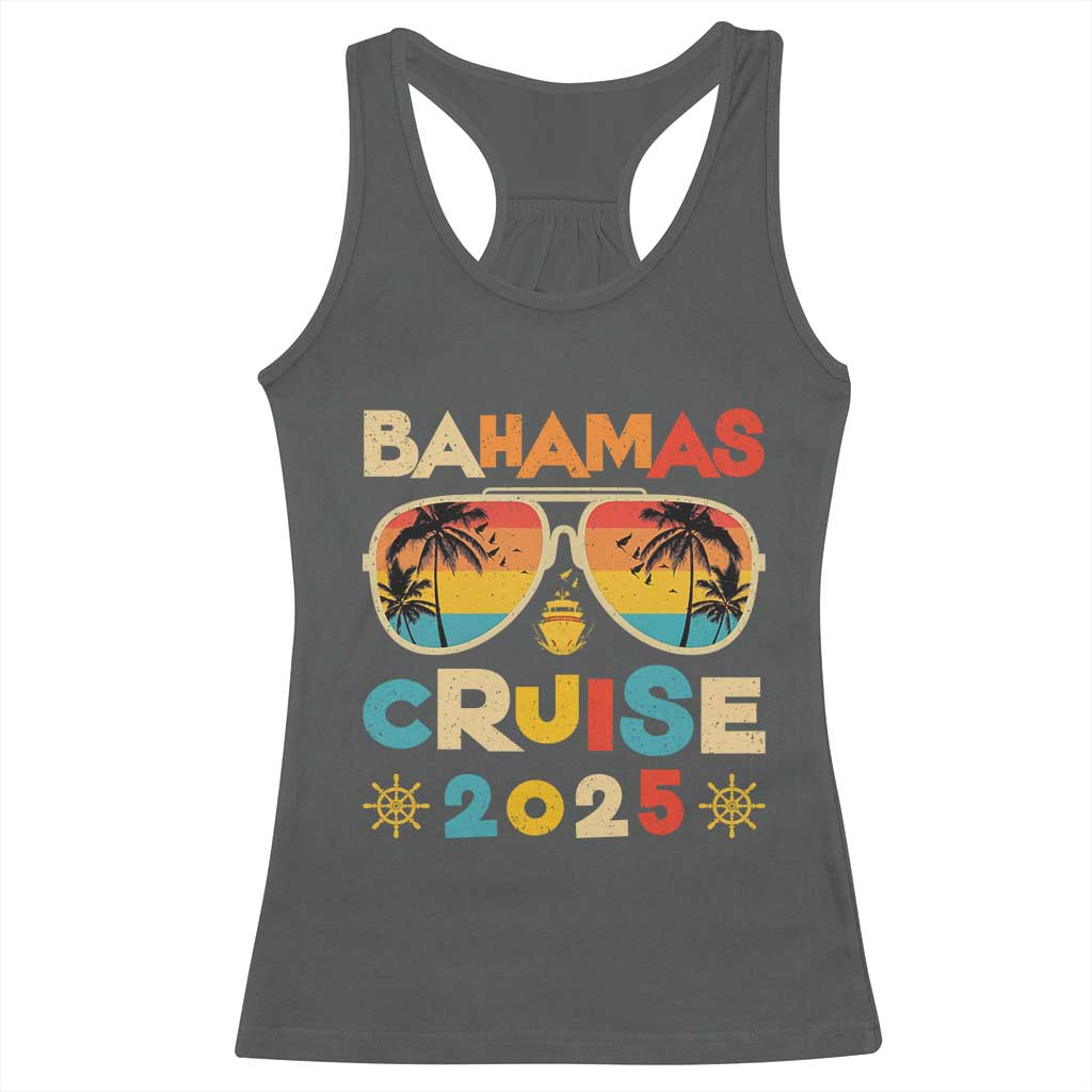 Bahamas Cruise Racerback Tank Top Cruisin Together Matching Family Cruise 2025 - Wonder Print Shop