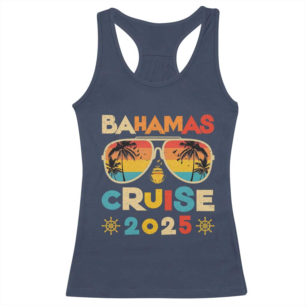 Bahamas Cruise Racerback Tank Top Cruisin Together Matching Family Cruise 2025 - Wonder Print Shop