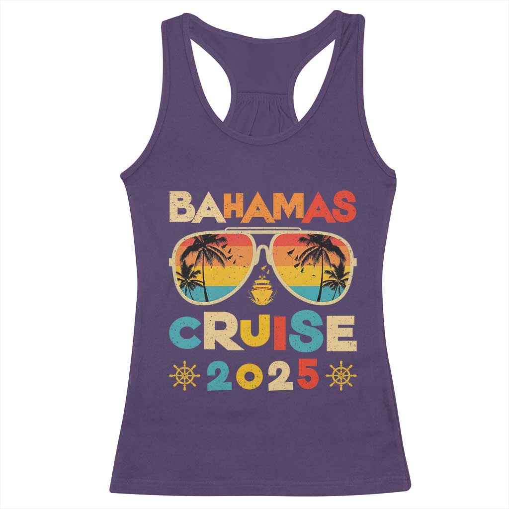 Bahamas Cruise Racerback Tank Top Cruisin Together Matching Family Cruise 2025 - Wonder Print Shop