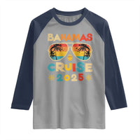 Bahamas Cruise Raglan Shirt Cruisin Together Matching Family Cruise 2025 - Wonder Print Shop