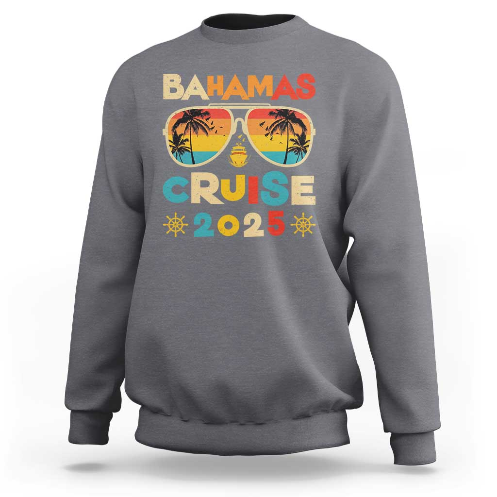 Bahamas Cruise Sweatshirt Cruisin Together Matching Family Cruise 2025 - Wonder Print Shop