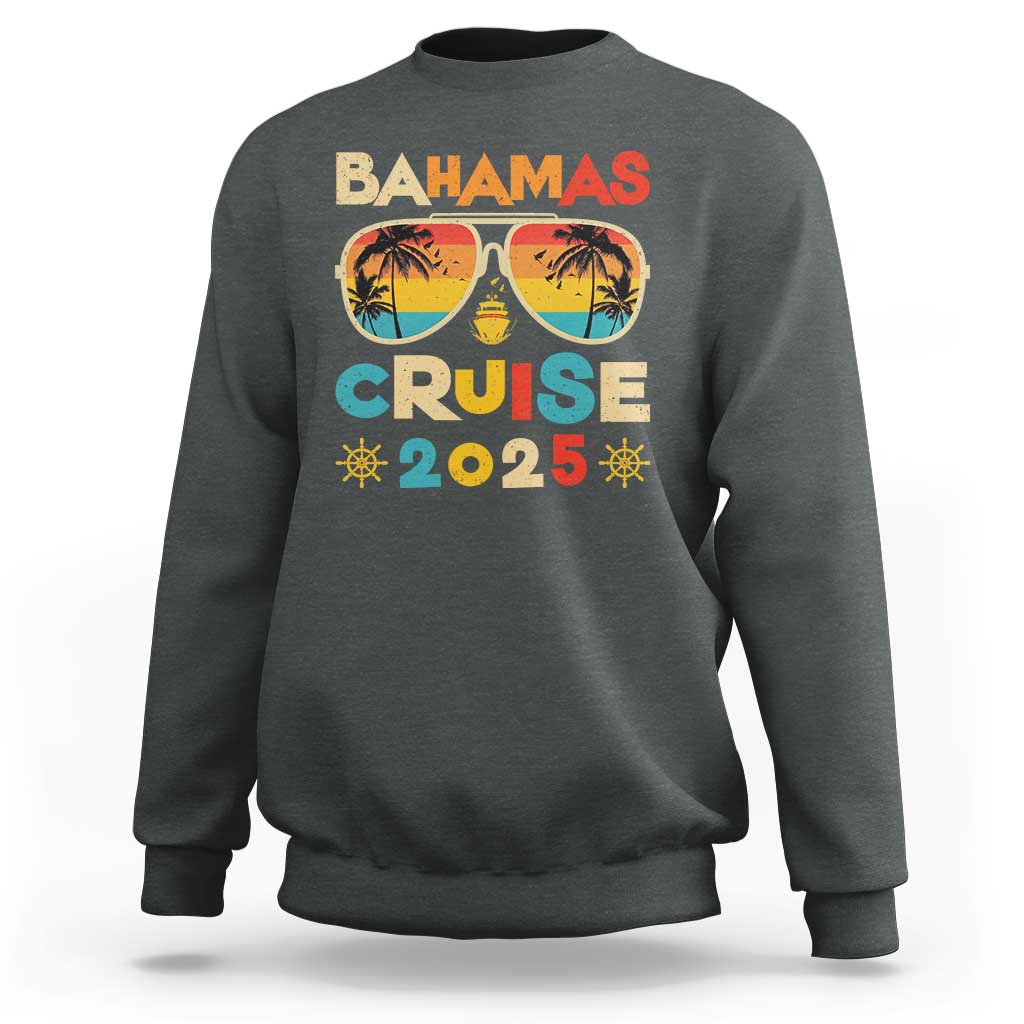 Bahamas Cruise Sweatshirt Cruisin Together Matching Family Cruise 2025 - Wonder Print Shop