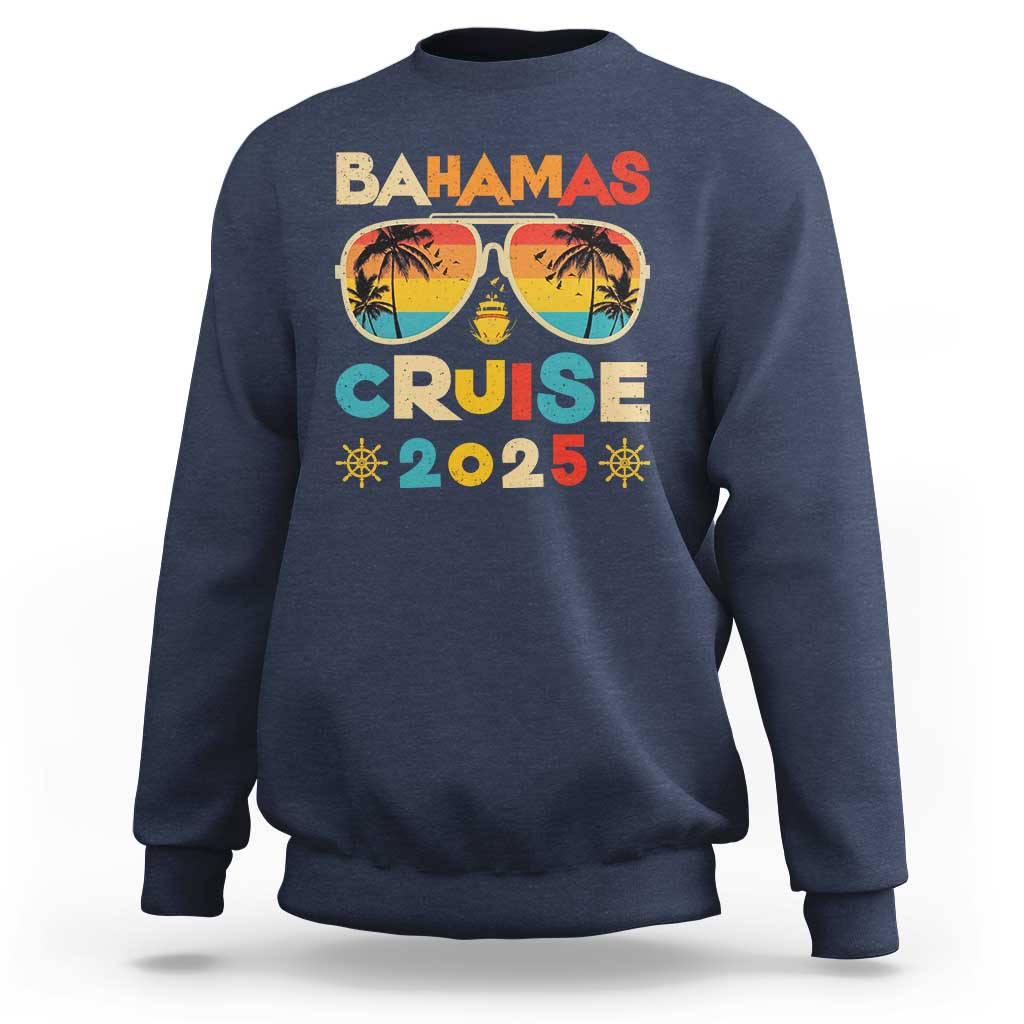 Bahamas Cruise Sweatshirt Cruisin Together Matching Family Cruise 2025 - Wonder Print Shop