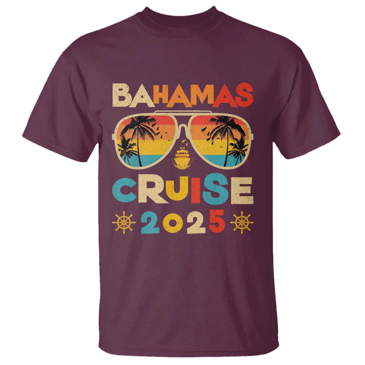 Bahamas Cruise T Shirt Cruisin Together Matching Family Cruise 2025 - Wonder Print Shop