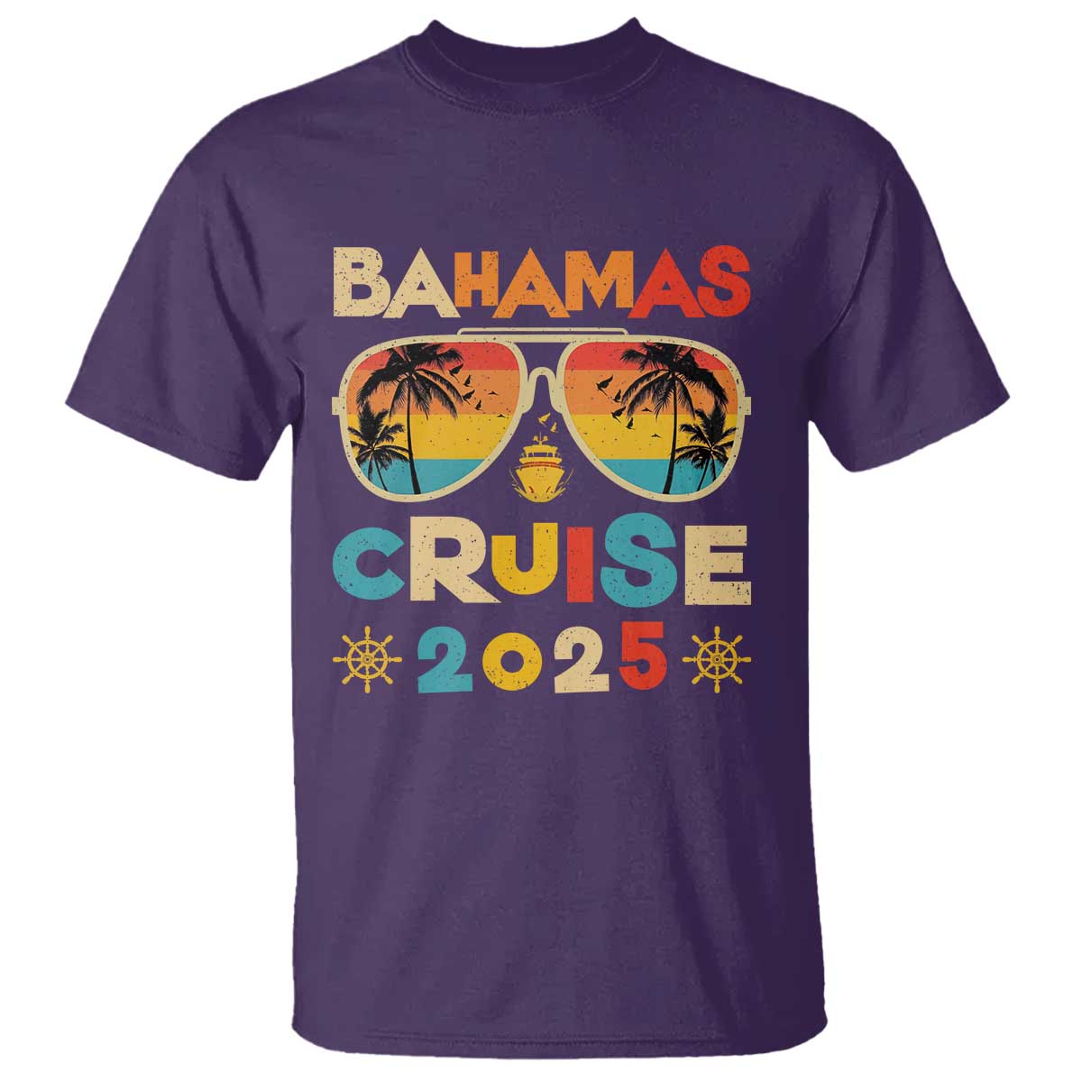 Bahamas Cruise T Shirt Cruisin Together Matching Family Cruise 2025 - Wonder Print Shop