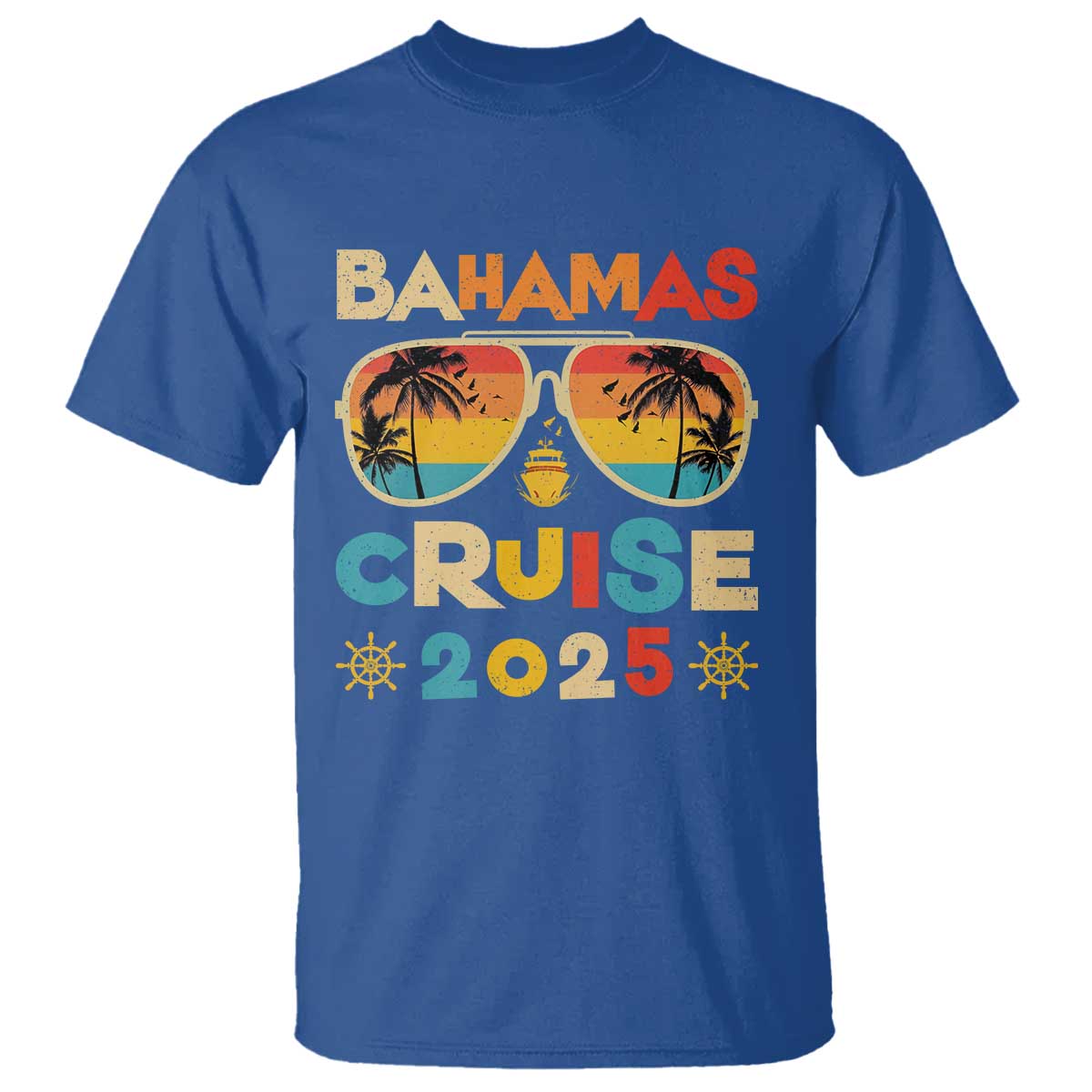 Bahamas Cruise T Shirt Cruisin Together Matching Family Cruise 2025 - Wonder Print Shop