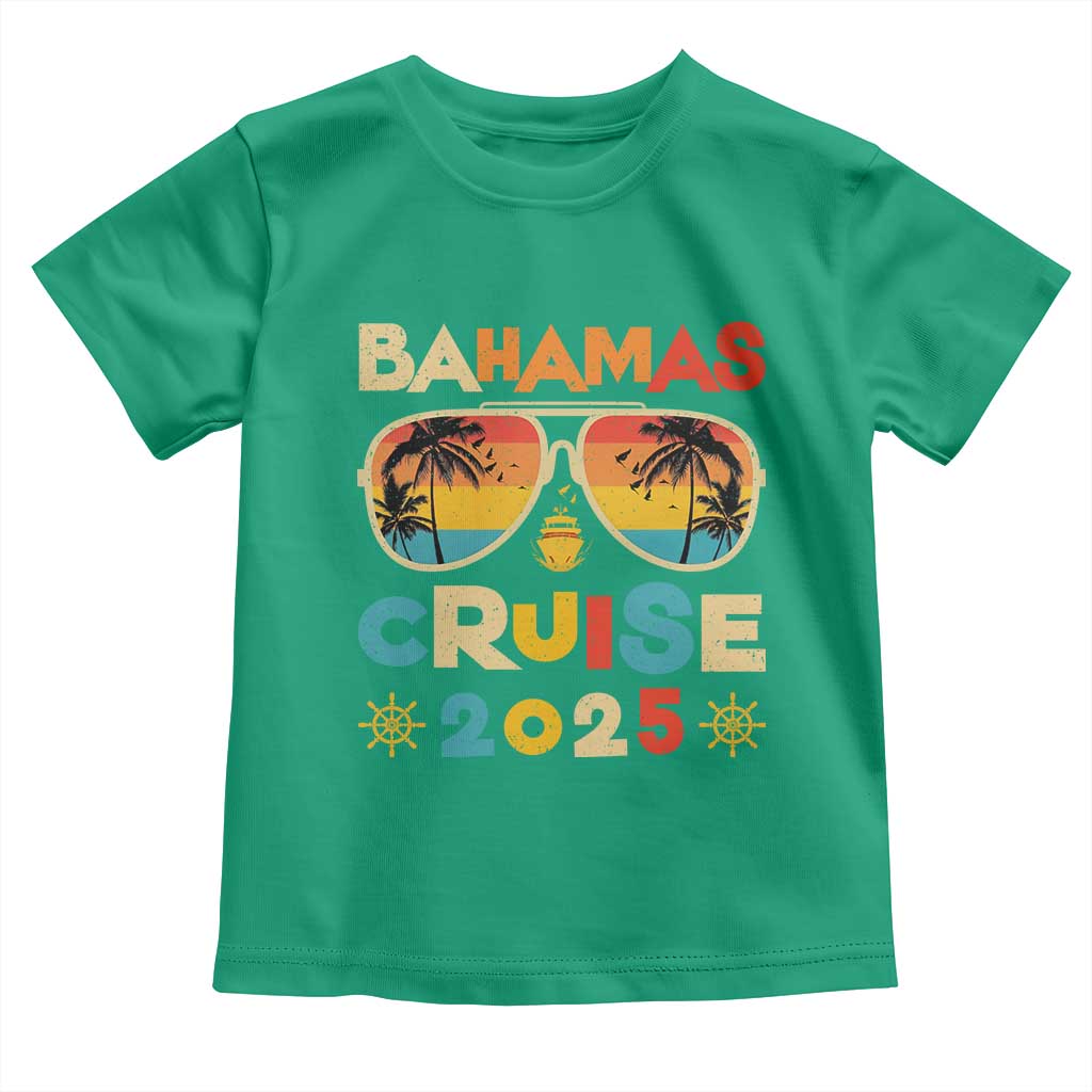 Bahamas Cruise Toddler T Shirt Cruisin Together Matching Family Cruise 2025 - Wonder Print Shop
