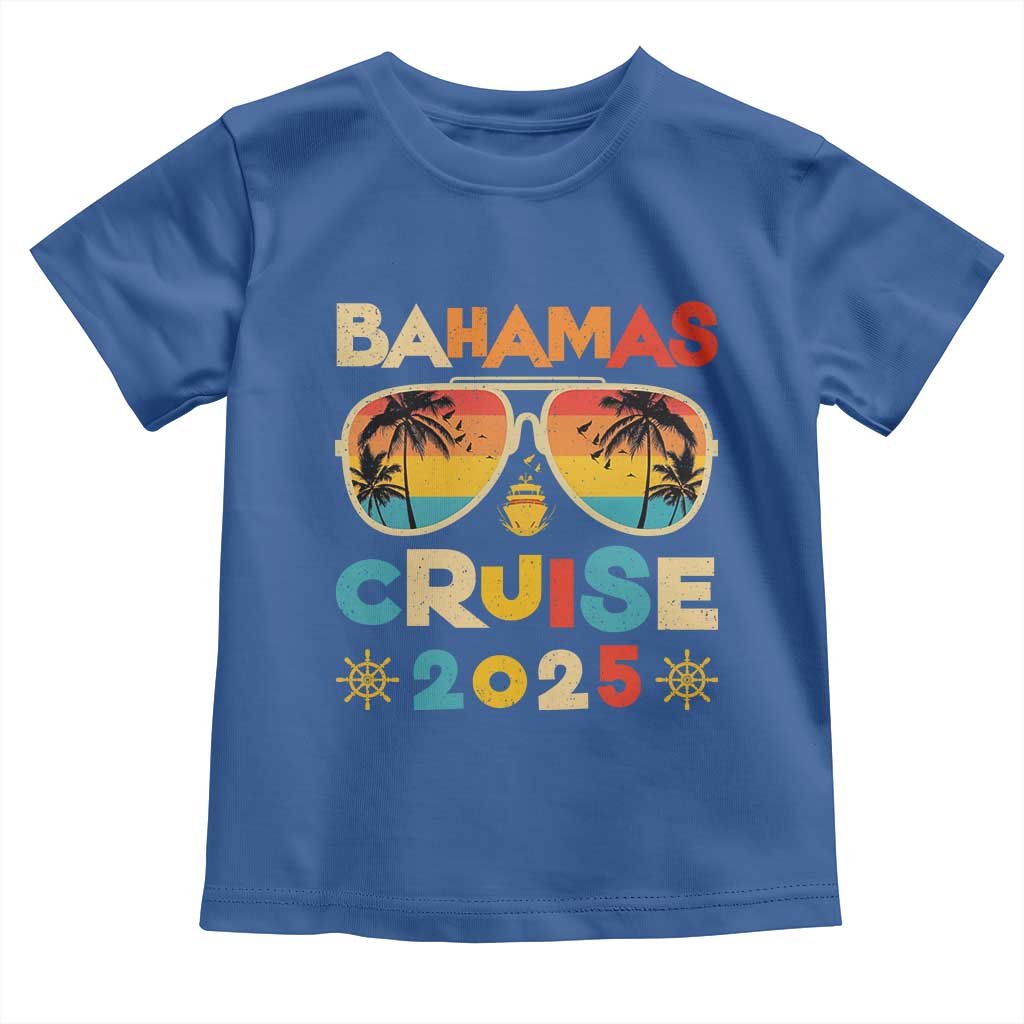 Bahamas Cruise Toddler T Shirt Cruisin Together Matching Family Cruise 2025 - Wonder Print Shop
