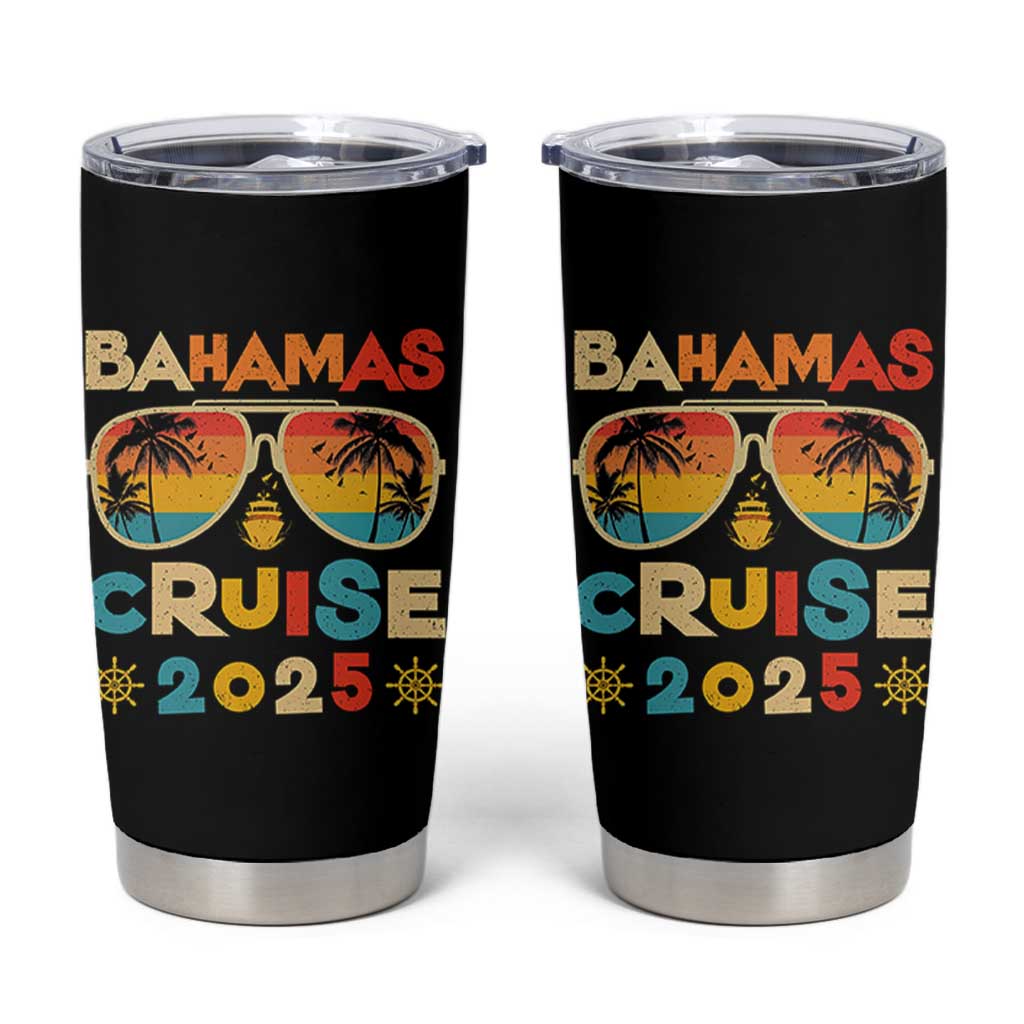Bahamas Cruise Tumbler Cup Cruisin Together Matching Family Cruise 2025 - Wonder Print Shop