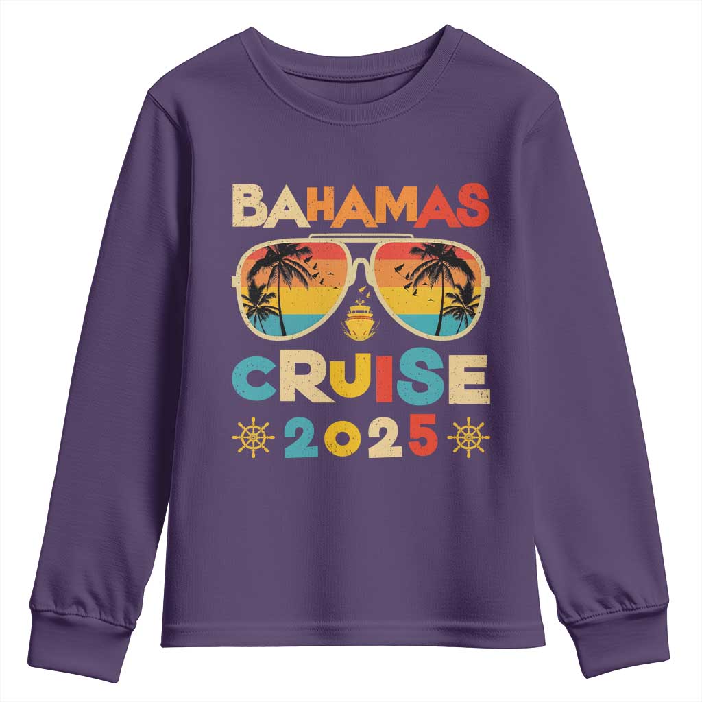 Bahamas Cruise Youth Sweatshirt Cruisin Together Matching Family Cruise 2025 - Wonder Print Shop