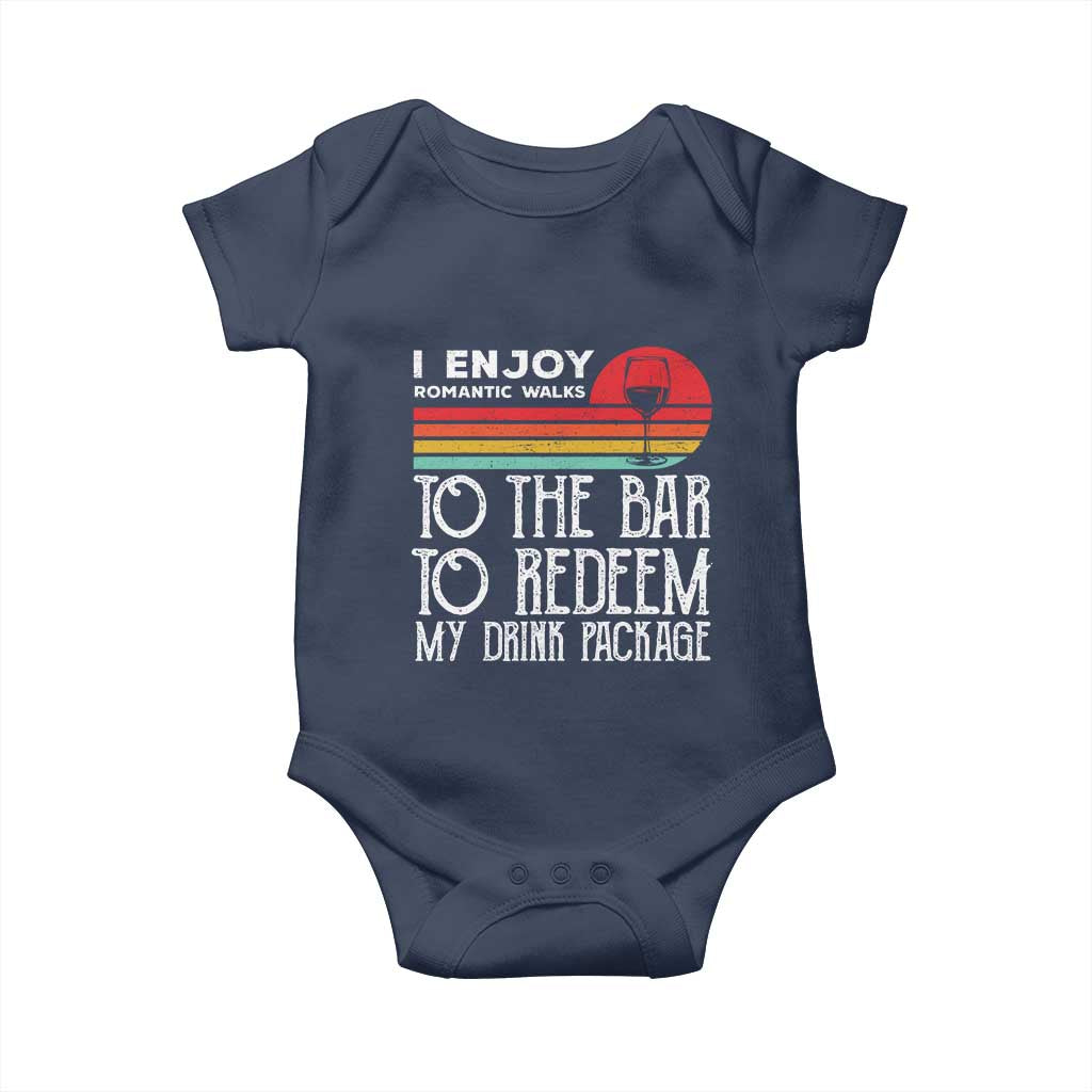 Funny Drinking Cruise Baby Onesie Funny Drink Package Summer Gift - Wonder Print Shop