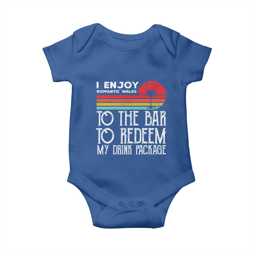 Funny Drinking Cruise Baby Onesie Funny Drink Package Summer Gift - Wonder Print Shop