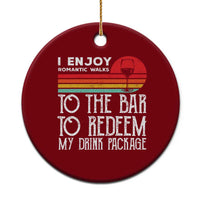 Funny Drinking Cruise Ceramic Ornament Funny Drink Package Summer Gift - Wonder Print Shop