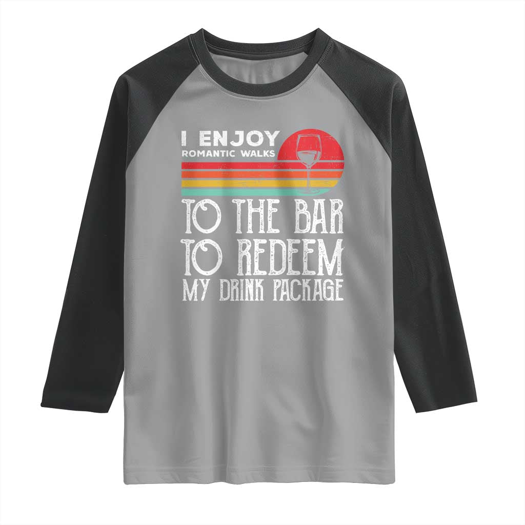 Funny Drinking Cruise Raglan Shirt Funny Drink Package Summer Gift - Wonder Print Shop