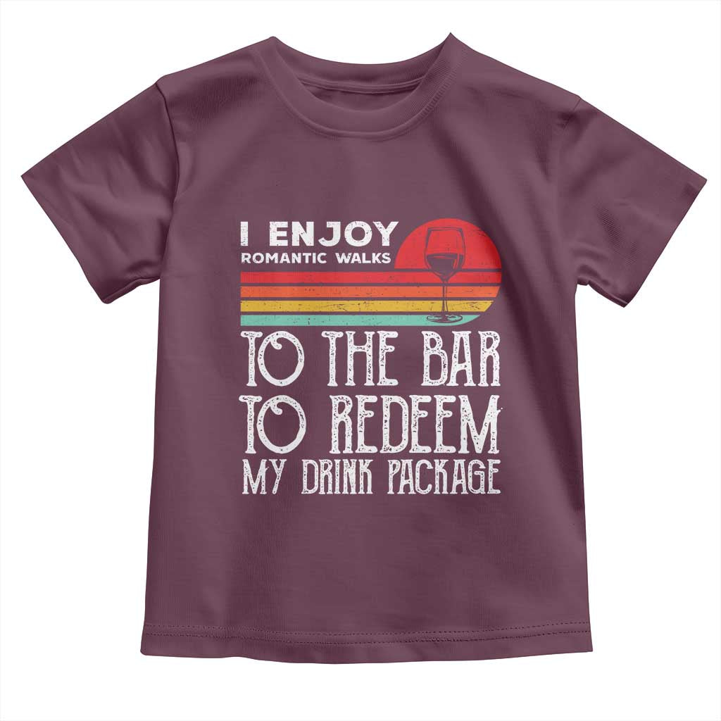 Funny Drinking Cruise Toddler T Shirt Funny Drink Package Summer Gift - Wonder Print Shop
