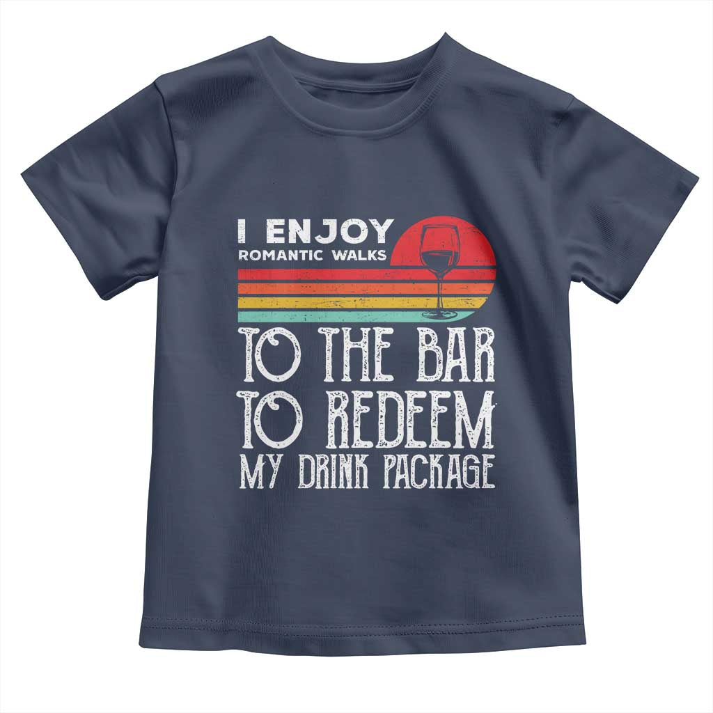 Funny Drinking Cruise Toddler T Shirt Funny Drink Package Summer Gift - Wonder Print Shop