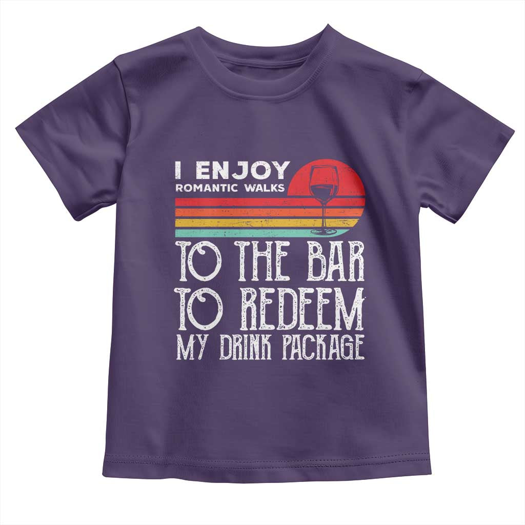 Funny Drinking Cruise Toddler T Shirt Funny Drink Package Summer Gift - Wonder Print Shop