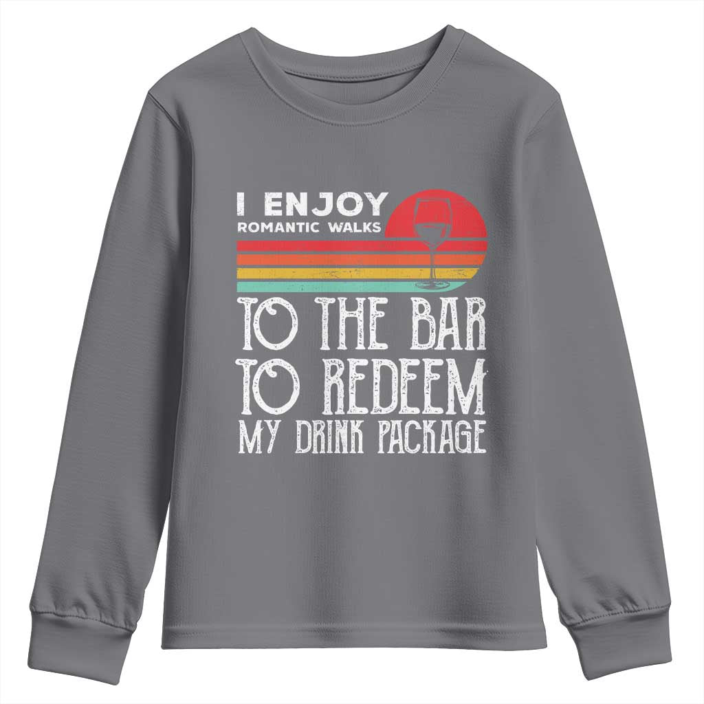 Funny Drinking Cruise Youth Sweatshirt Funny Drink Package Summer Gift - Wonder Print Shop
