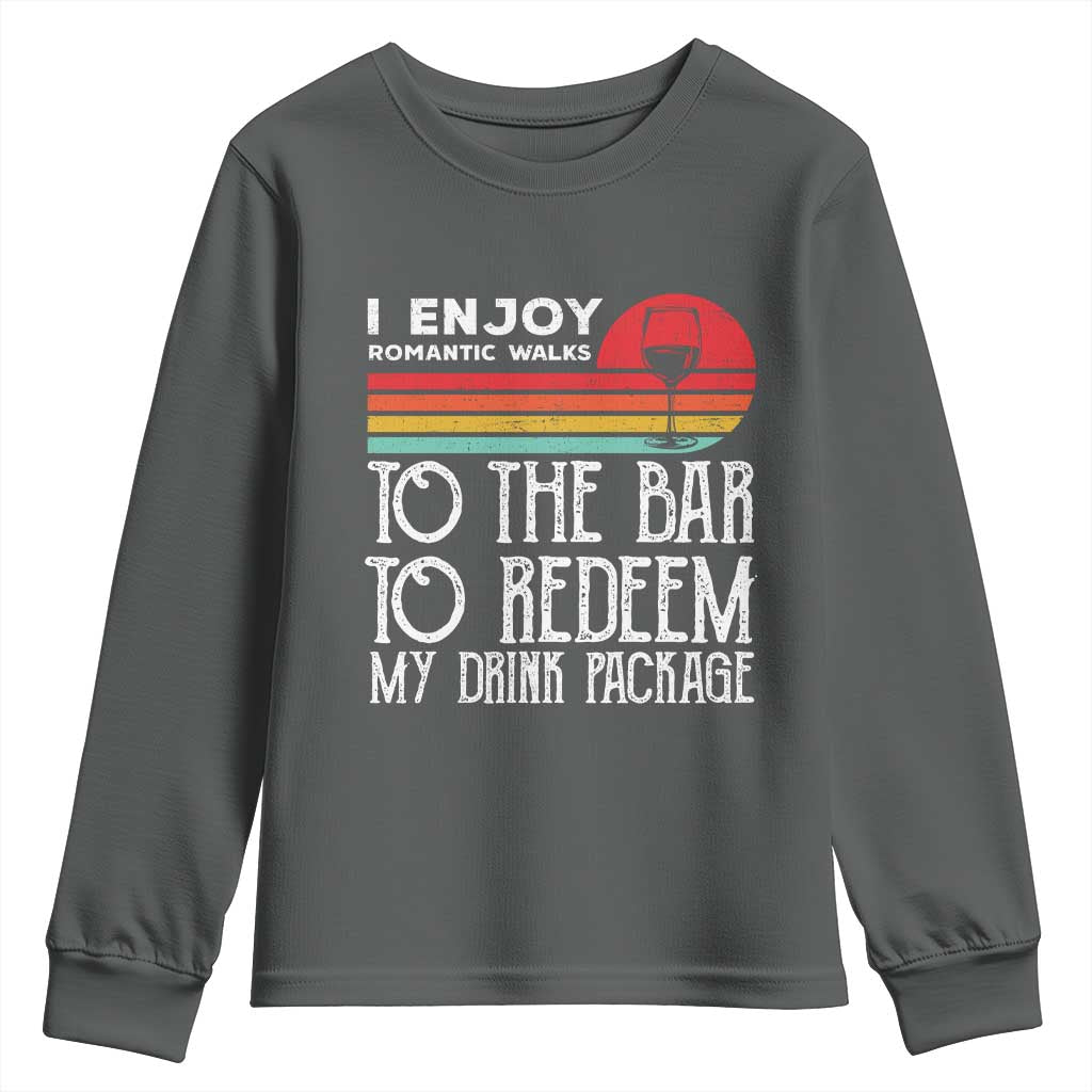 Funny Drinking Cruise Youth Sweatshirt Funny Drink Package Summer Gift - Wonder Print Shop