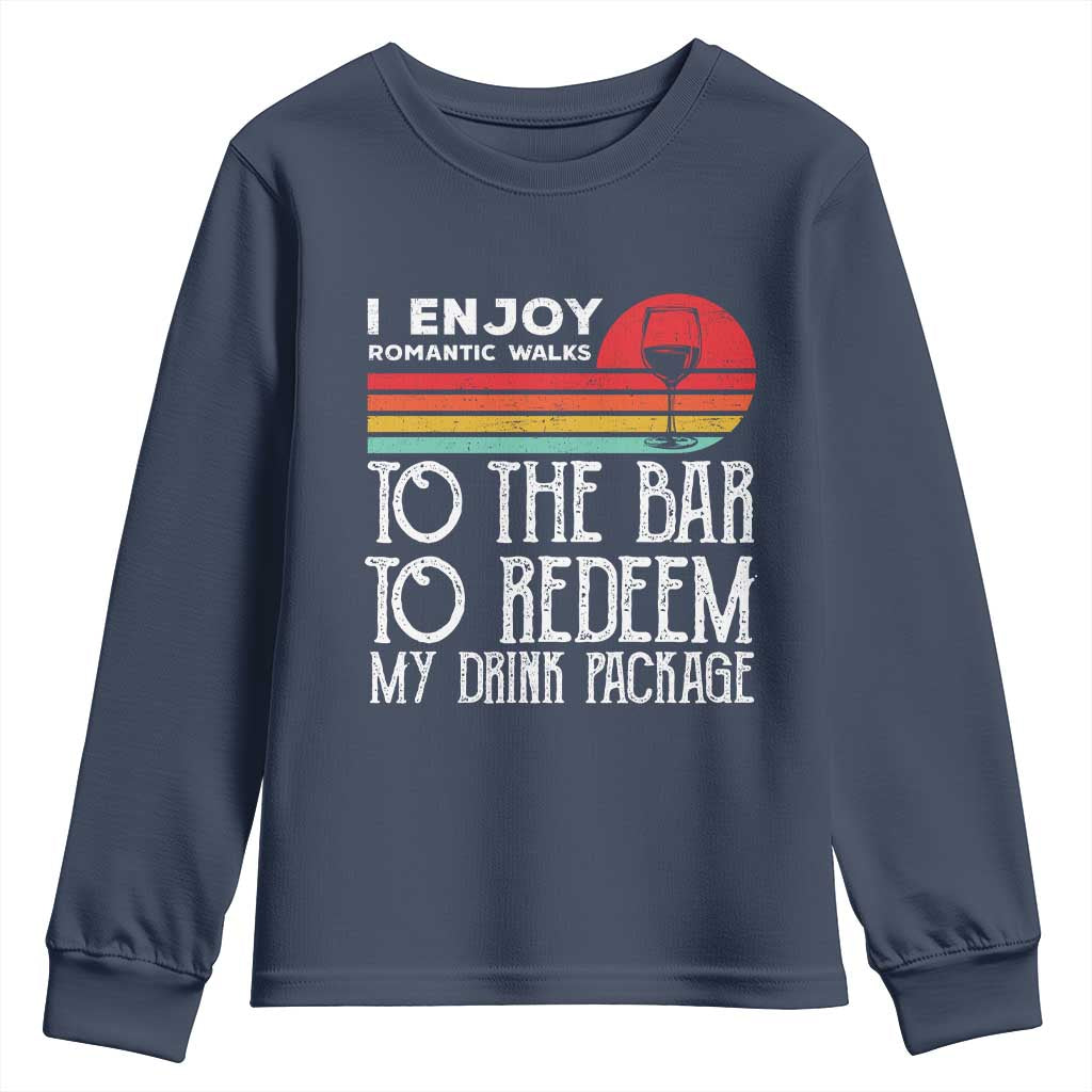 Funny Drinking Cruise Youth Sweatshirt Funny Drink Package Summer Gift - Wonder Print Shop