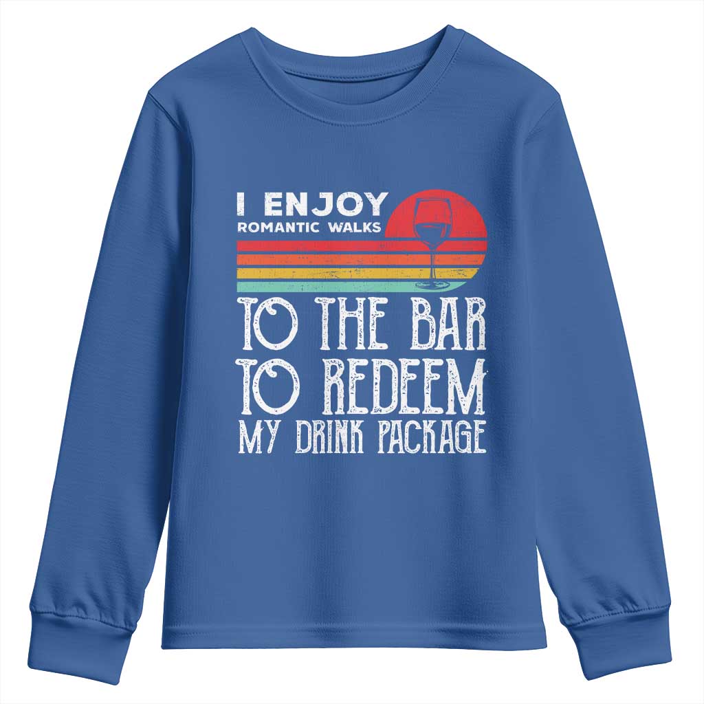 Funny Drinking Cruise Youth Sweatshirt Funny Drink Package Summer Gift - Wonder Print Shop