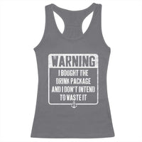 Funny Cruise Racerback Tank Top I Bought The Drink Package - Wonder Print Shop